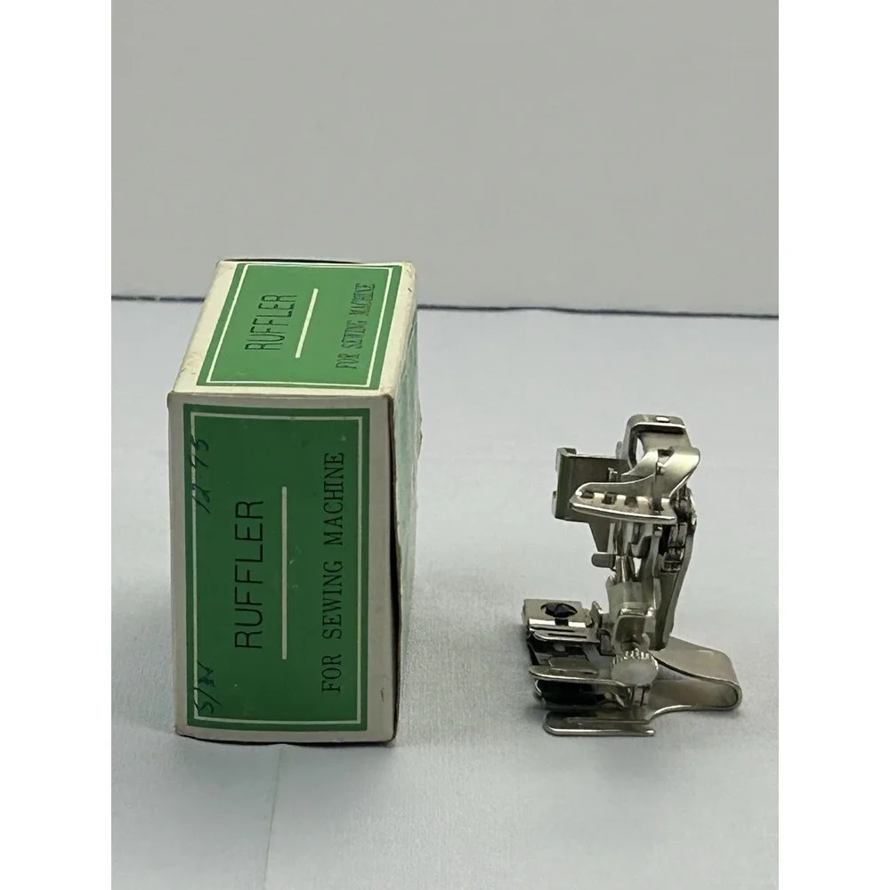 Vintage Ruffler Sewing Machine Attachment 55642-S Japan w/ Original Box
